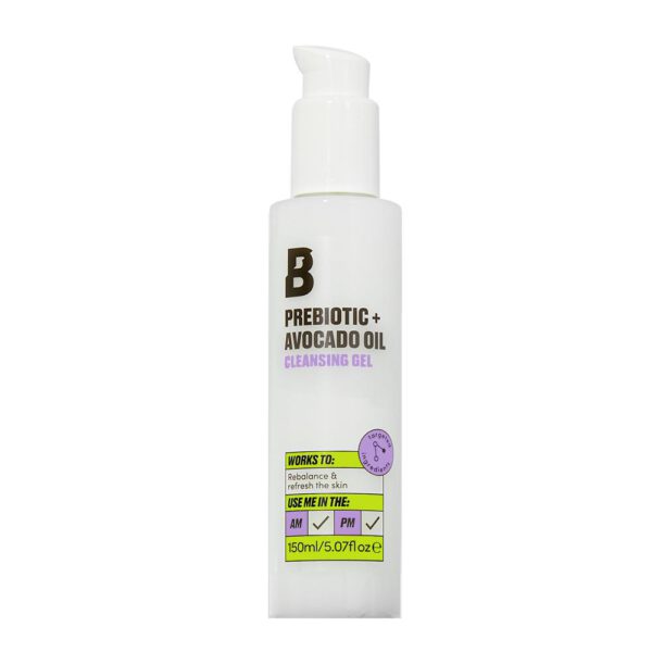 Prebiotic + Avocado Oil Cleansing Gel by By BEAUTY BAY | Face Wash & Cleansers (Skincare)