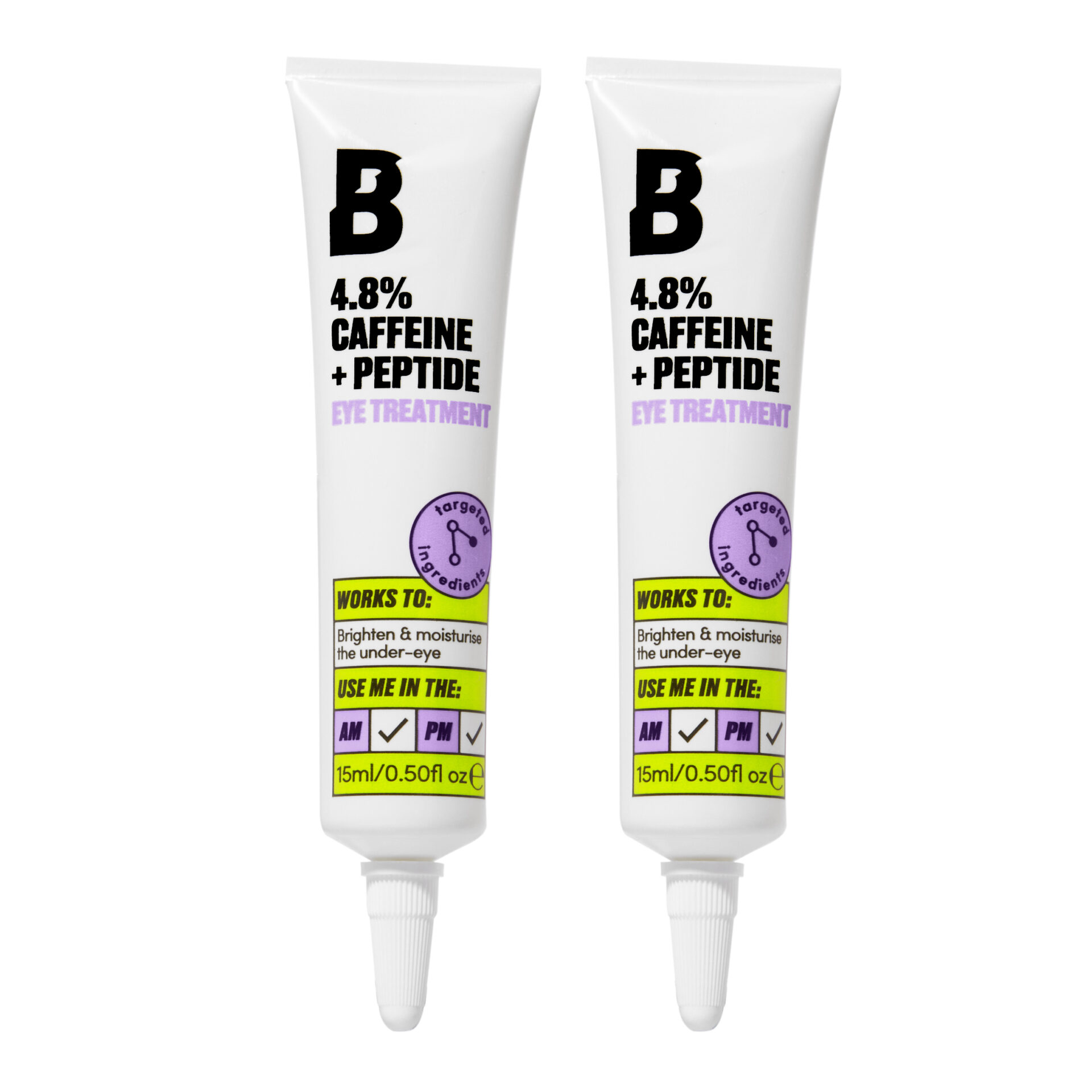 4.8% Caffeine + Peptide Eye Treatment by By BEAUTY BAY | Eye Creams & Treatments (Skincare)