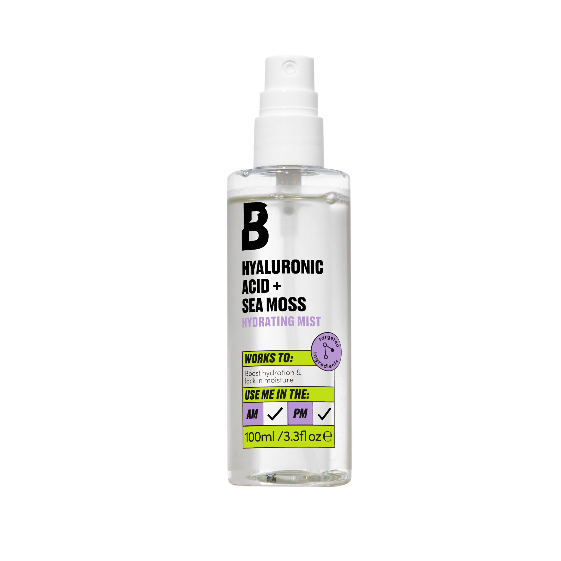 Hyaluronic Acid + Sea Moss Hydrating Face Mist by By BEAUTY BAY | Facial Spray (Skincare)