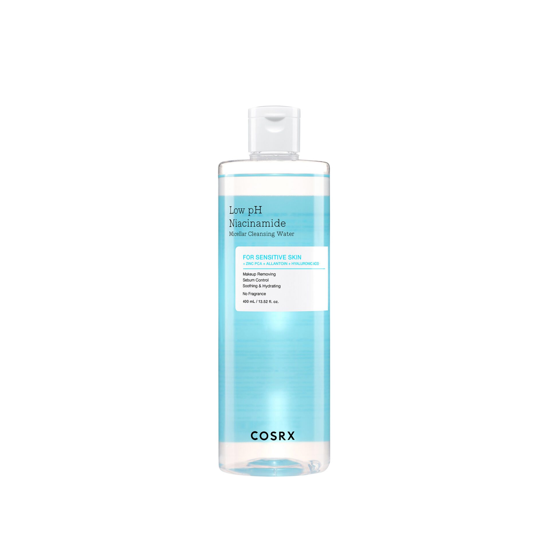 Low pH Niacinamide Micellar Cleansing Water by COSRX | Face Wash & Cleansers (Skincare)