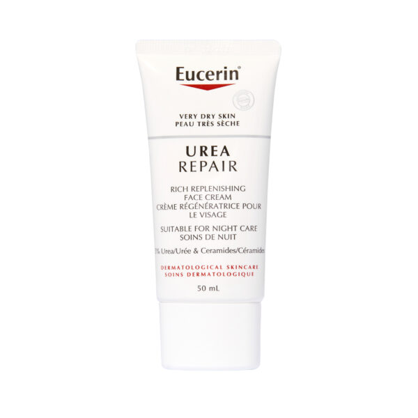 UreaRepair Rich Replenishing Face Cream 5% Urea by Eucerin | Day Cream (Skincare)