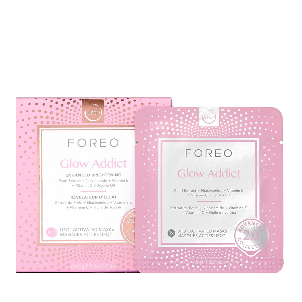 Glow Addict 2.0 UFO-Activated Enhanced Brightening Mask by Foreo | Face Masks (Skincare)