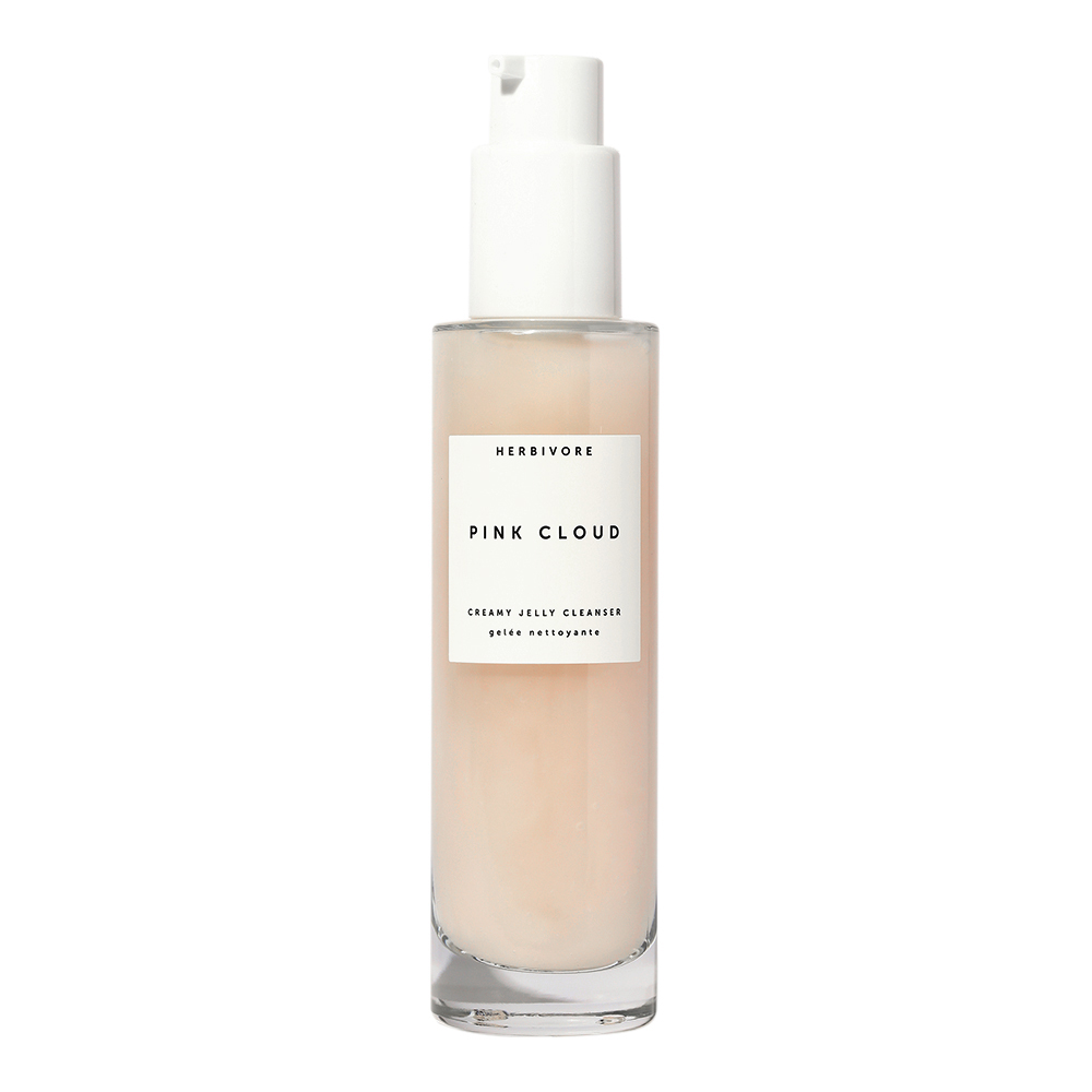 Pink Cloud Rosewater + Tremella Creamy Jelly Cleanser by Herbivore | Face Wash & Cleansers (Skincare)