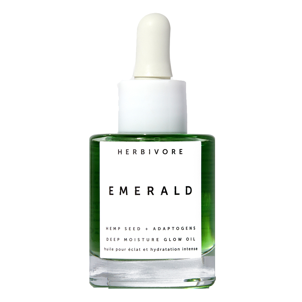 Emerald Hemp Seed + Adaptogens Deep Moisture Glow Oil by Herbivore | Face Oil (Skincare)