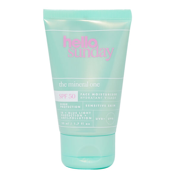 The Mineral One Face Moisturiser SPF50 by Hello Sunday | Day Cream (Skincare)