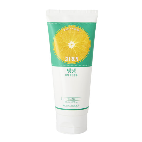 Daily Fresh Citron Cleansing Foam by Holika Holika | Face Wash & Cleansers (Skincare)