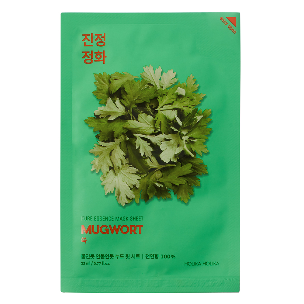 Pure Essence Mask Sheet Mugwort by Holika Holika | Face Masks (Skincare)