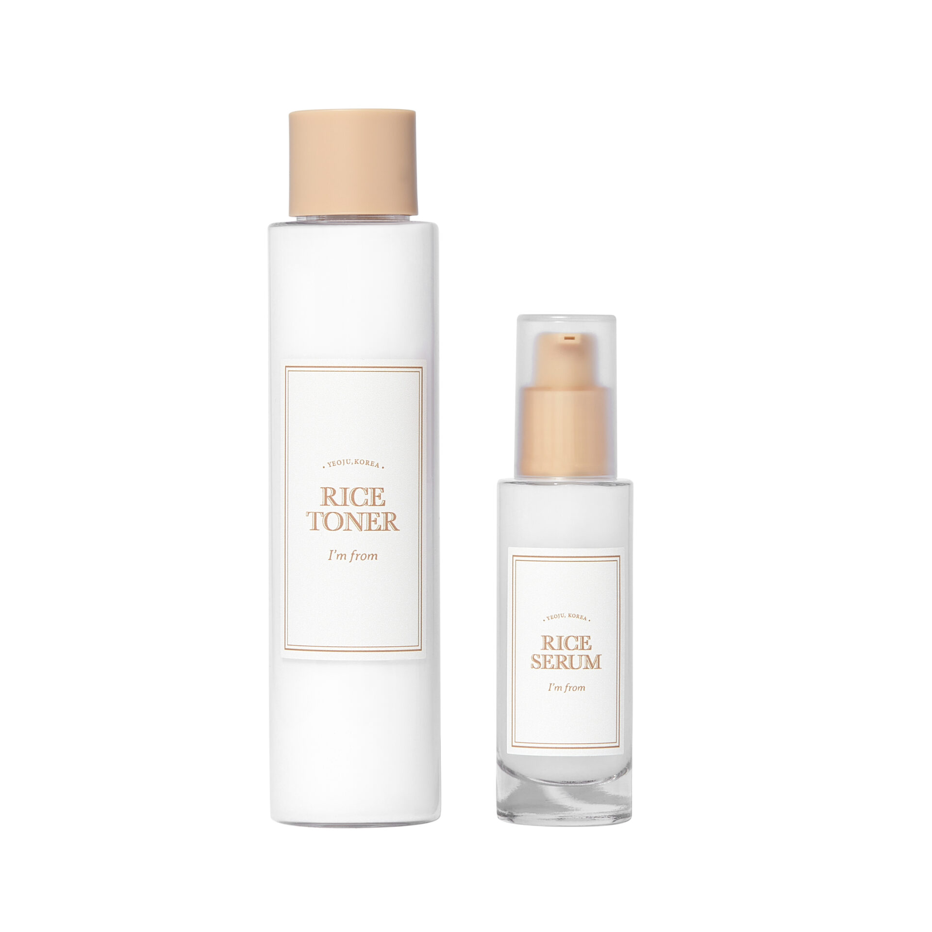 Rice Toner & Rice Serum by I'm From | Sets (Skincare)