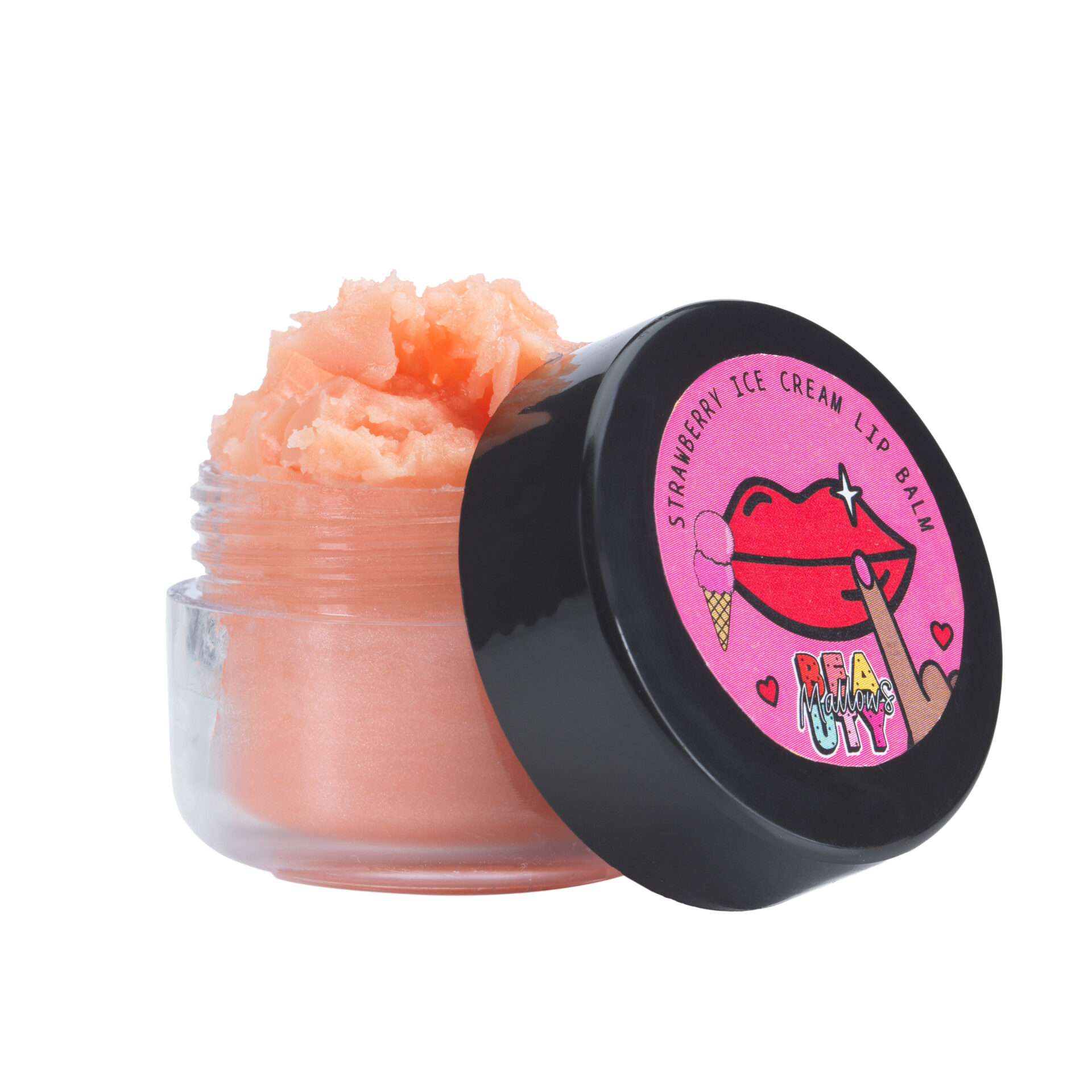 Strawberry Ice Cream Lip Balm by Mallows Beauty | Lip Balms (Skincare)