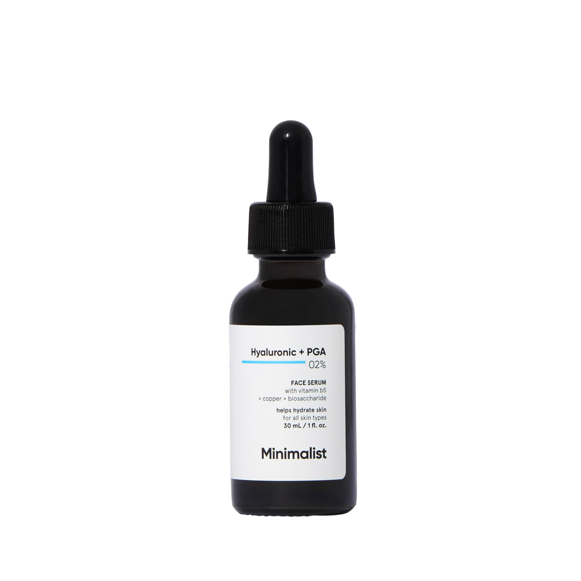 Hyaluronic Acid + PGA 2% Face Serum by Minimalist | Face Serums (Skincare)