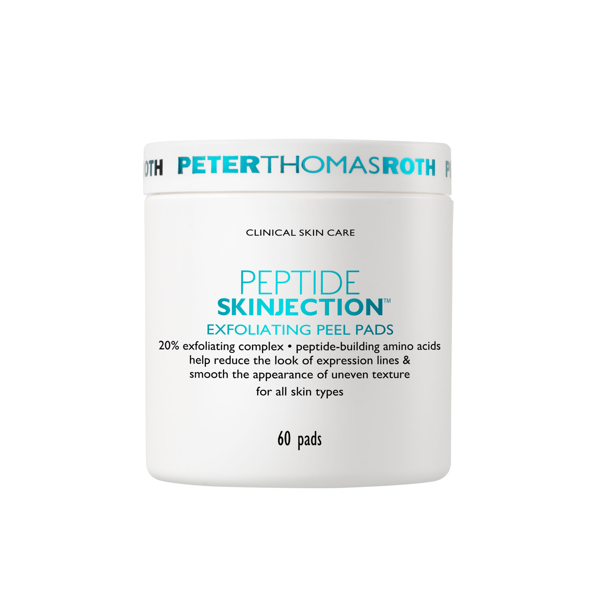 Peptide Skinjection™ Exfoliating Peel Pads by Peter Thomas Roth | Face Treatments (Skincare)