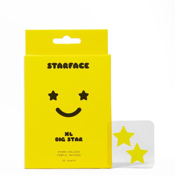 XL Big Star Hydrocolloid Pimple Patches by Starface | Blemish & Acne Treatments (Skincare)