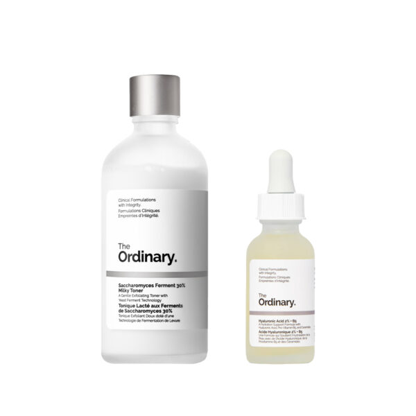 Saccharomyces Ferment 30% Milky Toner + Hyaluronic Acid Duo by The Ordinary | Sets (Skincare)