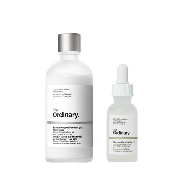 Saccharomyces Ferment 30% Milky Toner + Niacinamide Duo by The Ordinary | Sets (Skincare)