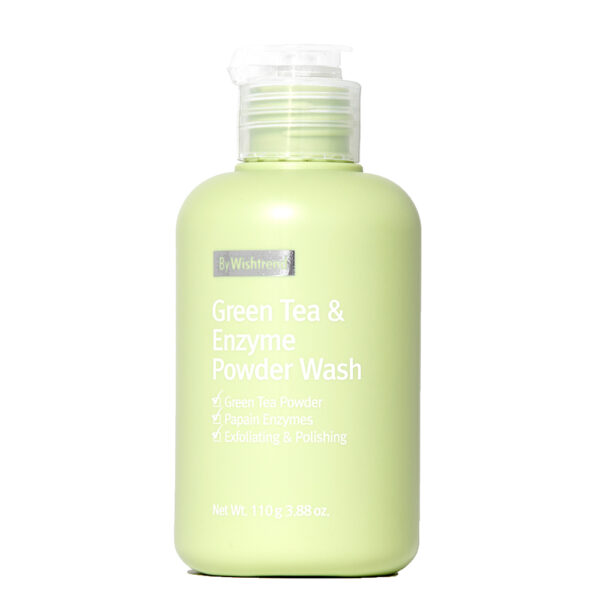 Green Tea & Enzyme Powder Wash by By Wishtrend | Liquid Exfoliators (Skincare)