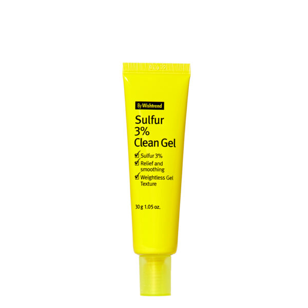 Sulfur 3% Clean Gel by By Wishtrend | Blemish & Acne Treatments (Skincare)